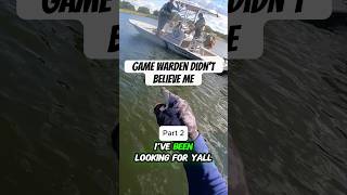 Pt 2 Game Warden Didn’t Believe Me gamewarden police fishing bass crappie viralvideo [upl. by Tnerb]