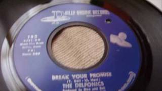 The Delfonics  Break Your Promisewmv [upl. by Novled]