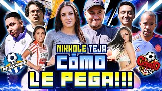 Nikkole Teja belleza y futbol VS Alex Pérez Manu Zamo y Humbert en LaReta [upl. by Yahc]