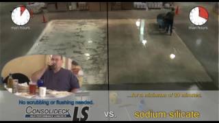 Silicate Showdown vs Consolideck® LS® lithium silicate [upl. by Anirb444]