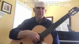 Andantino Carcassi – Classical Guitar Lesson [upl. by Alaek]