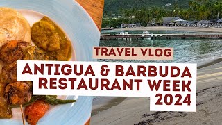 Antigua amp Barbuda Restaurant Week 2024  Antigua Recommendations  Antiguan Food  Travel Vlog [upl. by Foskett746]