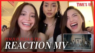 REACTION พิมจิเอลซ่าเทีย  ODAISY  ‘TIME’S UP’ MV [upl. by Car851]