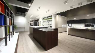 The Evolution kitchen by Gamadecor at Eurocucina 2014  PORCELANOSA Group [upl. by Niai]