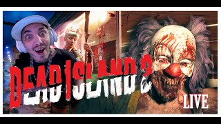 EPIC ZOMBIE EXPERIENCE DEAD ISLAND 2  LIVE EPISODE 3 [upl. by Reffineg]