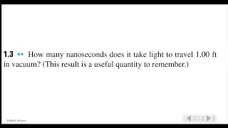 Unit Conversion solving for the time seconds s to nanoseconds ns [upl. by Natsirk]