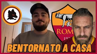 CHE FOMENTO🔥 DANIELE DE ROSSI NUOVO ALLENATORE DELLA ROMA🟡🔴BENTORNATO A CASA❤️DeRossi AsRoma [upl. by Yeslehc]