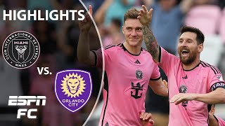 Florida Derby Domination ⚽ Inter Miami vs Orlando City SC  MLS Highlights  ESPN FC [upl. by Eidualc]