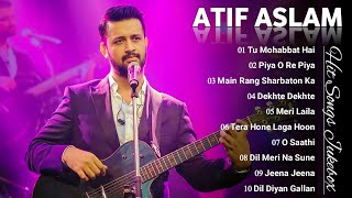 Best Of Atif Aslam  Hindi Top 10 Hit Songs Of Atif Aslam  Latest Bollywood Songs  Jukebox [upl. by Yllac]