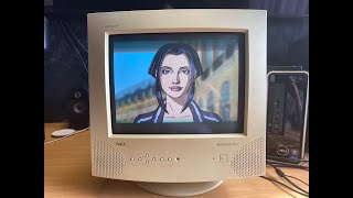 NEC MULTISYNC M500 CRT SVGA MONITOR [upl. by Reklaw341]