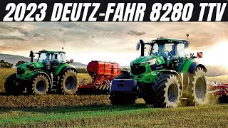 All Aboutthe amazing DEUTZFAHR 8280 TTV  in details [upl. by Moyers]