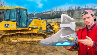 Using 35000 Nike Air Mags As Work Boots [upl. by Garland]