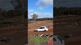 Bendigo Car Club Bagshot Victorian Khanacross Championship John Goodman Mitsubishi Mirage [upl. by Akived]