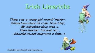 ♣♣♣ Irish Limericks  Example Limerick Poems ♣♣♣ [upl. by Beisel]