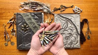 DIY Large Paper Beads and Project Ideas [upl. by Muriel]