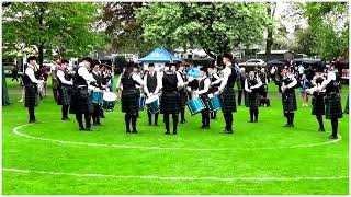 04 Stirling and District Schools Pipe Band [upl. by Airym]