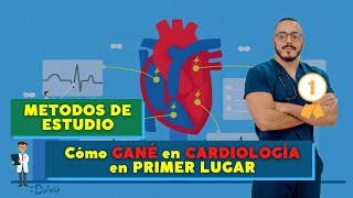 Como GANÉ CARDIOLOGÍA en PRIMER LUGAR  Mis métodos de estudio paso a paso  RD [upl. by Ecnarrat]