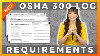 NEW OSHA 300 LOG REQUIREMENTS  By Ally Safety [upl. by Zohara977]