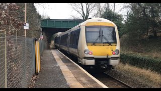 Trains at Claverdon 22012022 [upl. by Arnoldo699]