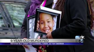 Visitation held for 9yearold murdered in her home [upl. by Daigle]