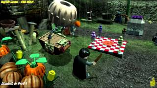 Lego Harry Potter Years 14 Hagrids Garden FREE ROAM All collectibles  HTG [upl. by Adnohsirk879]