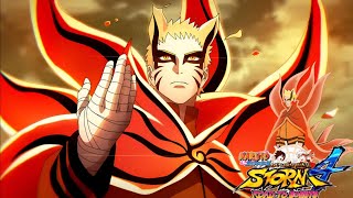 NSUNS4  Naruto Baryon Mode Showcase [upl. by Drallim]