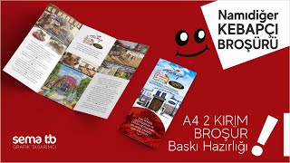 A4 2 Kırım Broşür  Baskı Hazırlama [upl. by Sigismund]