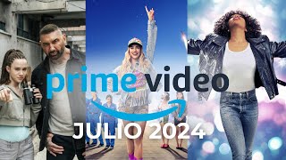 AMAZON PRIME VIDEO Estrenos Julio 2024 [upl. by Holtorf]