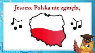 Hymn Polski Mazurek Dąbrowskiego i wiersze patriotyczne 🇵🇱🇵🇱🇵🇱 [upl. by Amathist]