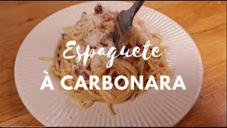 Como fazer espaguete à carbonara [upl. by Tulley]