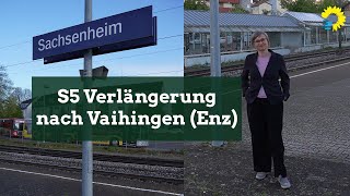 Mit der SBahn nach Vaihingen Enz [upl. by Notsirt565]