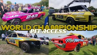 Ipswich Unlimited Bangers World Final  Pit Access 71023 [upl. by Gae]