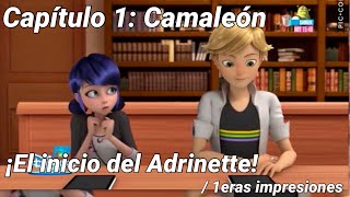 Capítulo 1 Camaleón  ¡Adrien y Marinette se sientan juntos  Temporada 3  Miraculous Ladybug [upl. by Kahn]