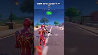 AIM ASSIST MOUSE  KEYBOARD SETTING 💀 thrxve fortnite glitch [upl. by Selrahcnhoj374]