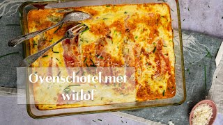 Ovenschotel met witlof aardappelpuree ham en kaas [upl. by Honorine]