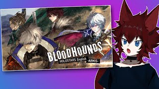 REACT TO  【 holoARMIS 】 BLOODHOUNDS  Debut original song【MV】 [upl. by Asenaj]