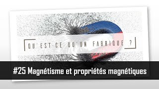 Magnétisme et propriétés magnétiques  QQF 25 [upl. by Palmore806]