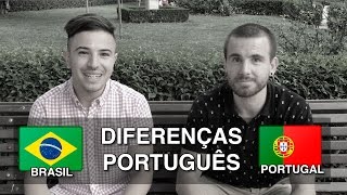 Diferencias entre el portugués de Brasil y el de Portugal [upl. by Yonah25]