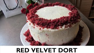 Red velvet dort  smetanovomáslový krém [upl. by Neb]