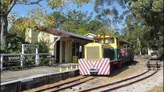 A Journey Onboard The Durundur Railway At Woodford Queensland [upl. by Oihsoy]