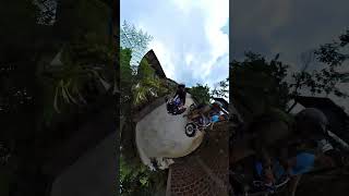 riding and visiting friends villa insta360 yamaha yamahasr400 shorts [upl. by Reinke]