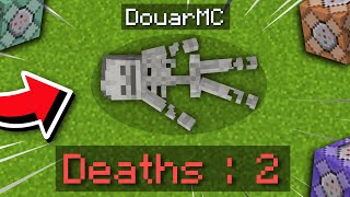 AVOIR UN COMPTEUR DE MORTS SUR MINECRAFT BEDROCK [upl. by Maggs]