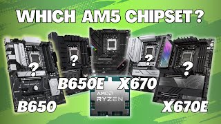 B650 vs X670 architecture deep dive Which AMD AM5 Ryzen Zen4 motherboard chipset is the best pick [upl. by Calle]