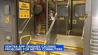 Ventra app down on first day of new Metra fare structure for train riders [upl. by Delilah]