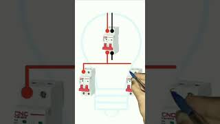 Double pole mcb connection in a home shorts [upl. by Liagiba]