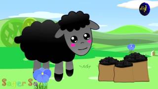 Baa Baa Black Sheep Animated Nursery Rhyme  CartoonAnimated Rhymes For Kids [upl. by Anwad557]