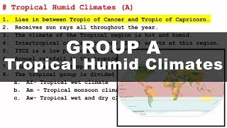 Grade 11 Geography Unit 2 Modified Koppen climatic classification systems p3 [upl. by Studdard]