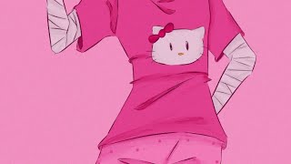 Dazai in hello kitty pajamas speedpaint‼️‼️‼️‼️ [upl. by Backler726]