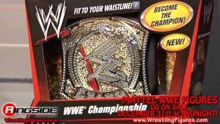 WWE Spinner Championship Mattel Kids Toy Belt  RSC Figure Insider [upl. by Ailla]