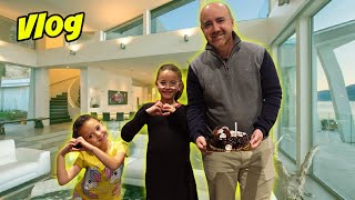 VLOG  ANNIV de PAPA  CADEAUX et COLIS DALICYA et OCEANE [upl. by Corell]